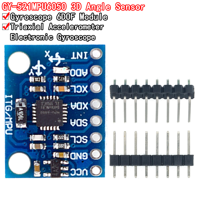 Accelerometer Mpu6050 - 1Set IIC I2C GY-521 MPU-6050 MPU6050