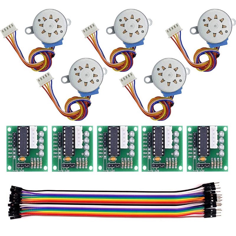 Uln2003 Driver - 5Sets ULN2003 28BYJ-48 5V Stepper Motor