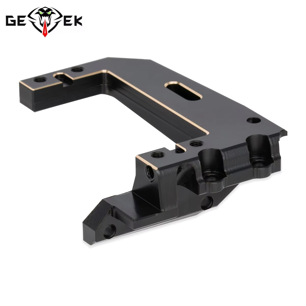 Servo Bracket - Machined Brass Servo Mount Bracket for