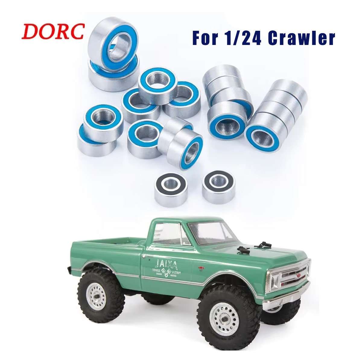 Robot Car Kit - 20Pcs Sealed Ball Bearings for SCX24