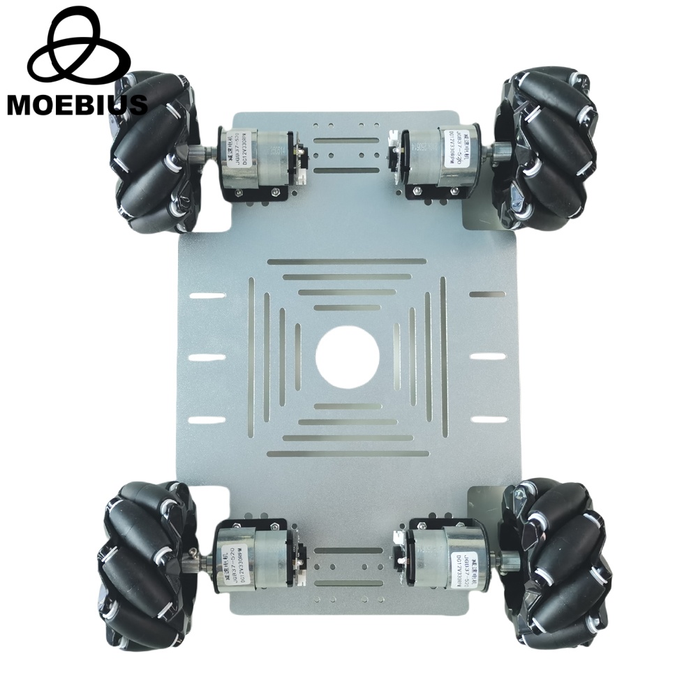 Arduino Robot - MOEBIUS 26KG Load 4WD Mecanum Wheel