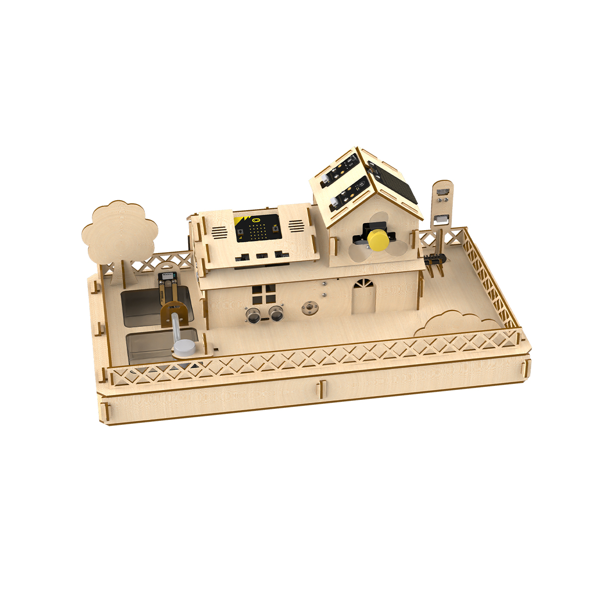 Microbit Robot - Hiwonder IoT Smart House Kit with