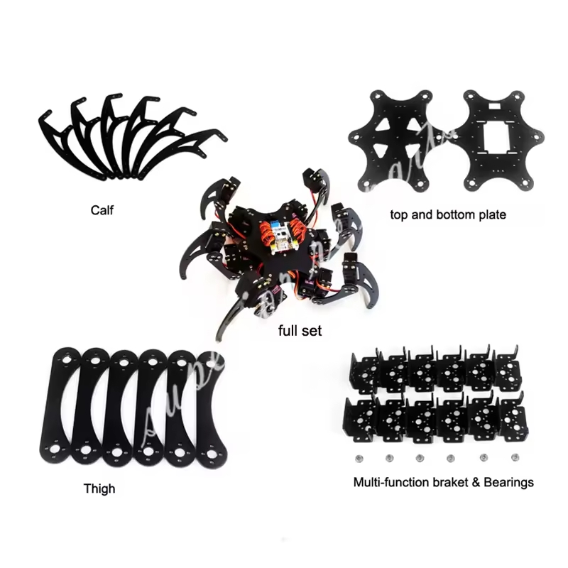 Arduino Robot - 18 DOF Aluminium Hexapod Spider Bracket