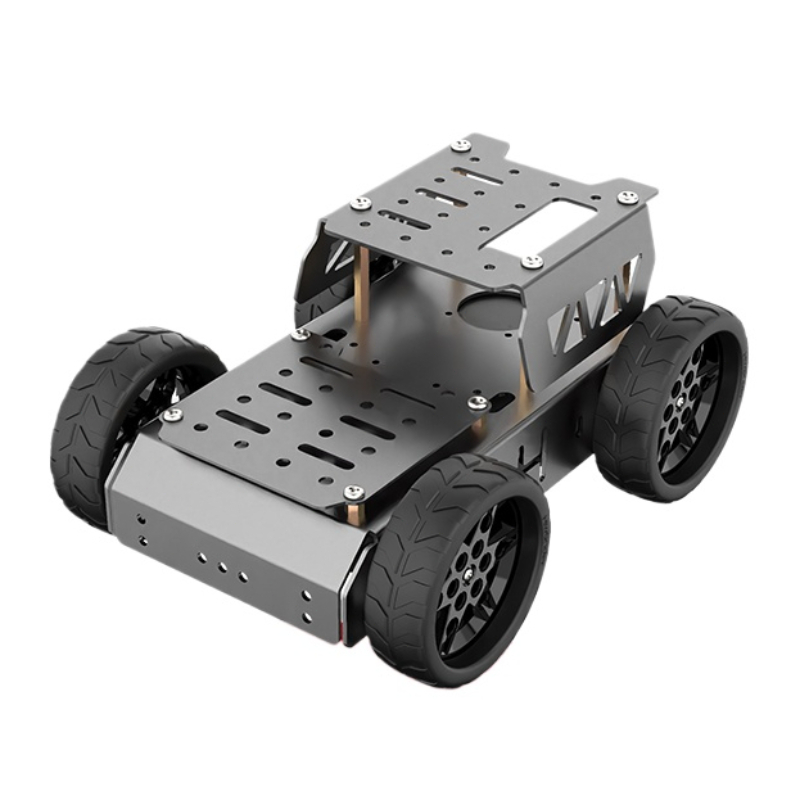 Arduino Robot - Four-wheeled Electric Cart Aluminum Frame Smart
