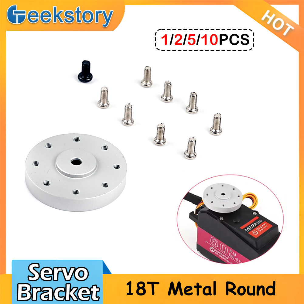 Servo Bracket - 18T Standard Round Servo Bracket Metal