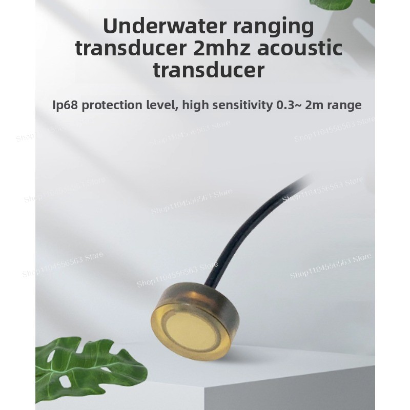 Ultrasonic Distance Sensor - DYW-LS-03A 2MHz Underwater Ultrasonic Ranging Transducer