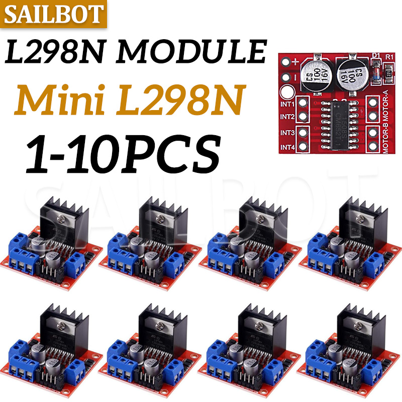 L298N Module - 1/5/10PCS L298N DC Motor Driver MX1508