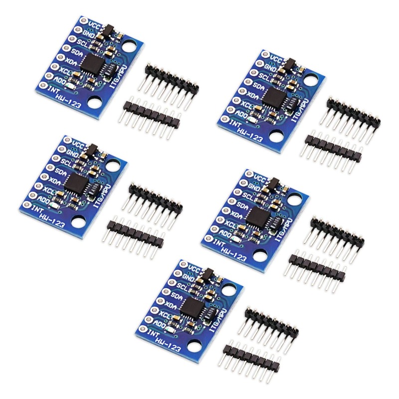 Accelerometer Mpu6050 - 5Pcs GY-521 MPU-6050 MPU6050 Accelerometer Gyroscope