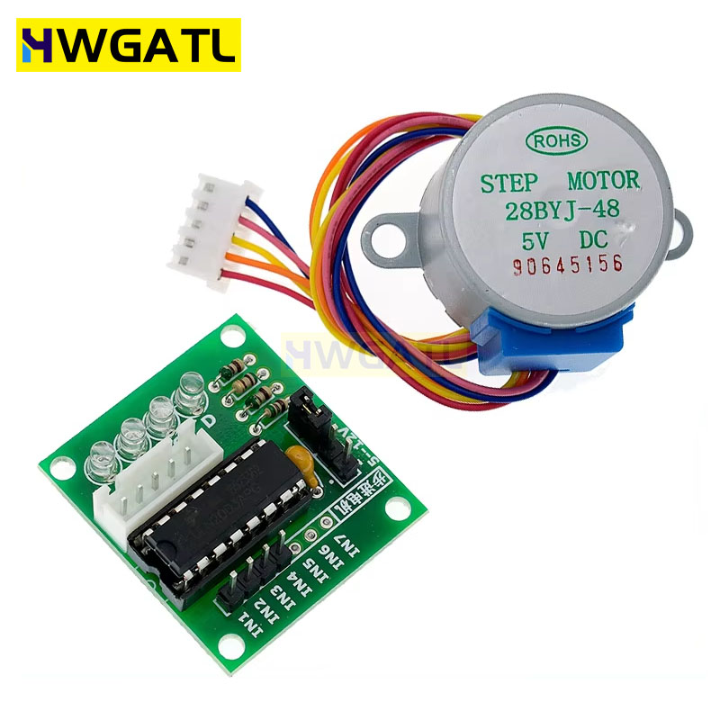 28Byj-48 - HWGATL 5V 4-Phase 28BYJ-48 DC Gear