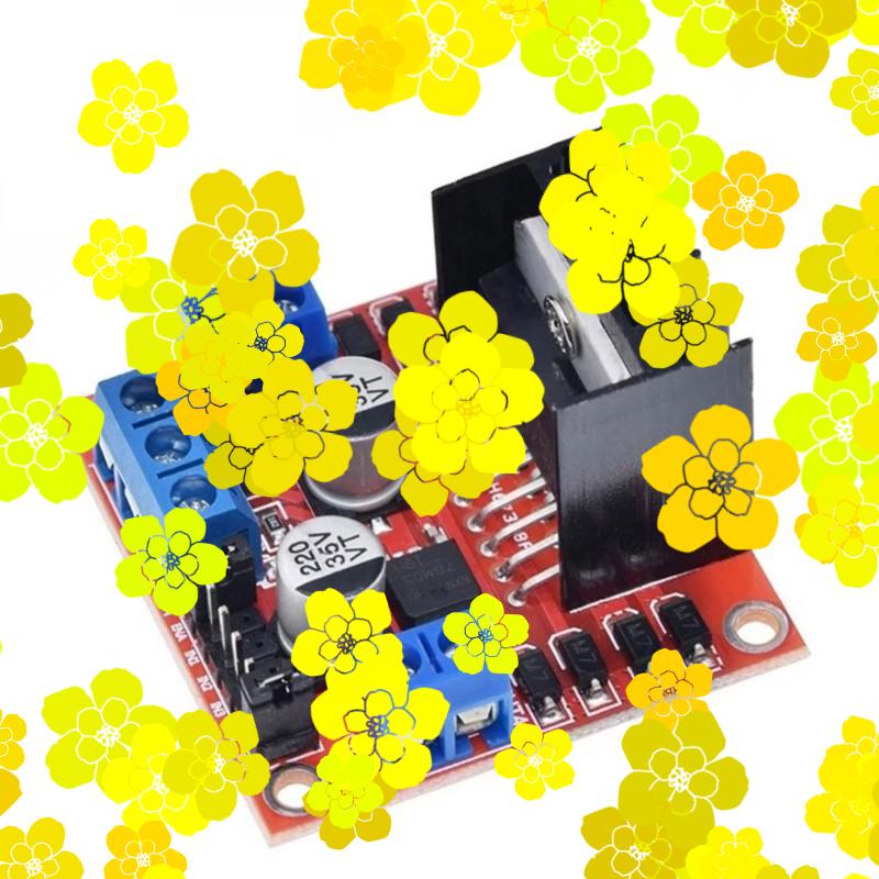L298N Module - 1/2/5pcs L298N Driver Board Module Dual