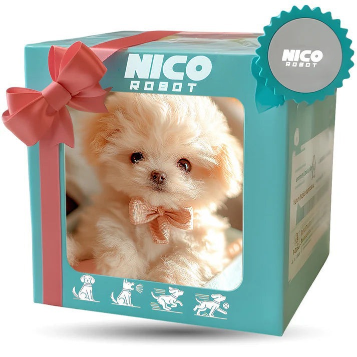 Line Follower Robot - Nico Robot Plush Electronic Smart Pet