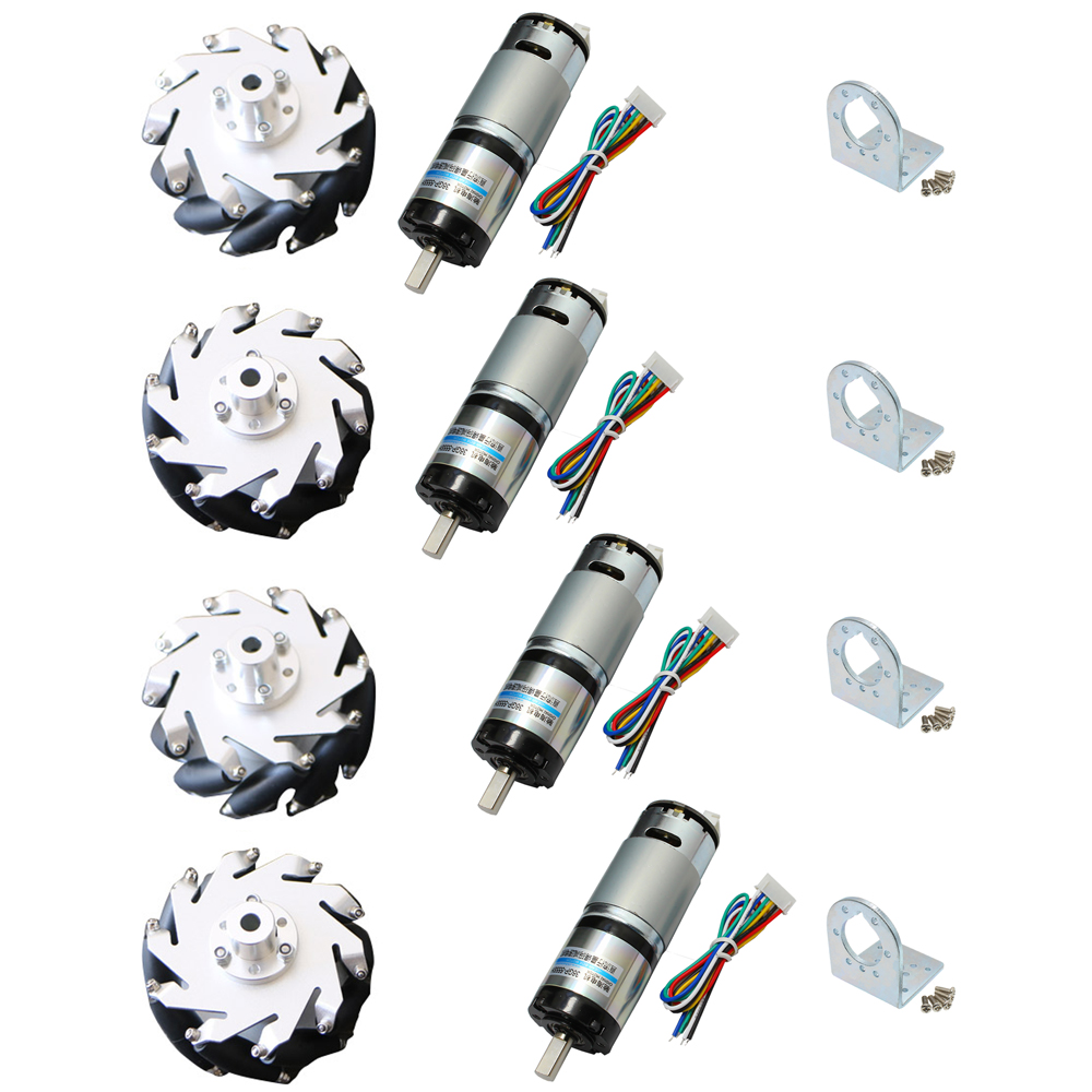 Omni Wheel - 60KG Load 4pcs 127mm Omni Mecanum