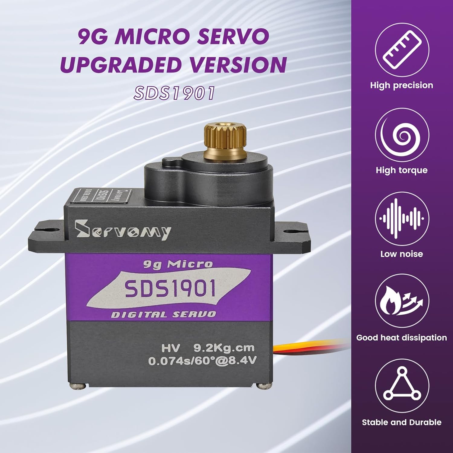 Arduino Robot - SERVOMY-SDS1901 Digital 9G Micro Coreless Servo