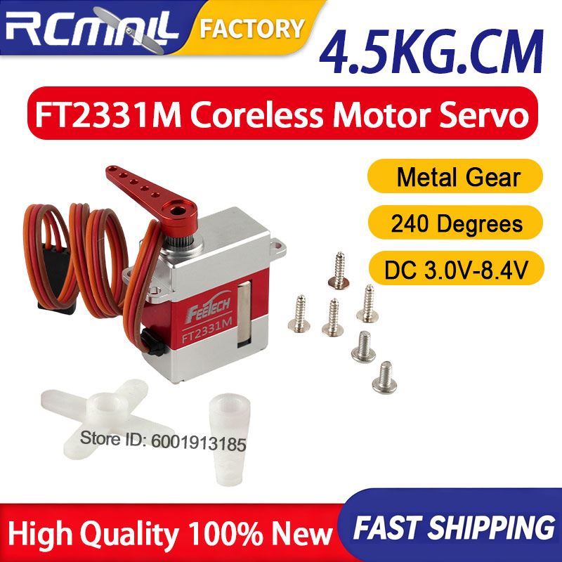 Robot Arm Metal - FT2331M Micro Digital Servo 4.5KG High