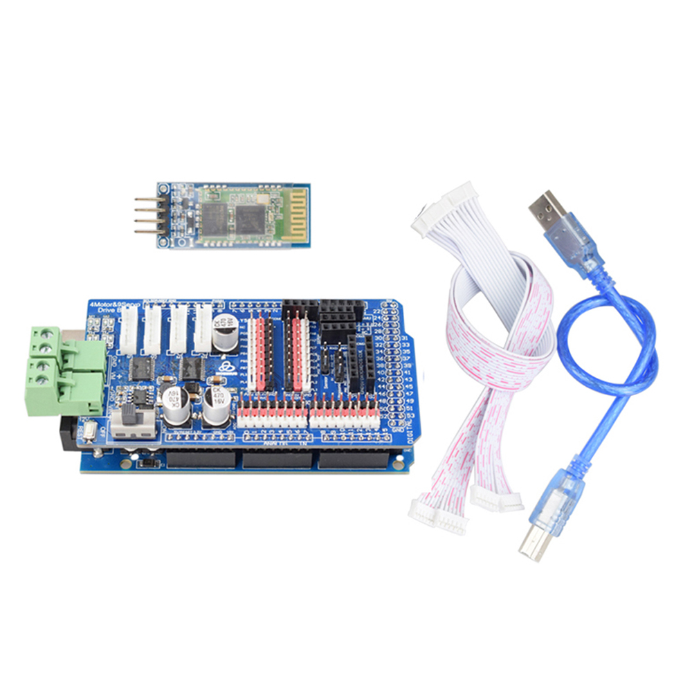 Robot Car Kit - Arduino Mega2560 RC Control 4WD Robot
