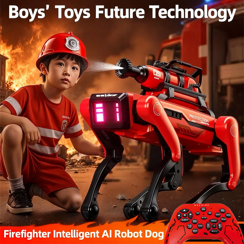 Robot Remote Control - AI Robot Dog Intelligent Firefighting Robot