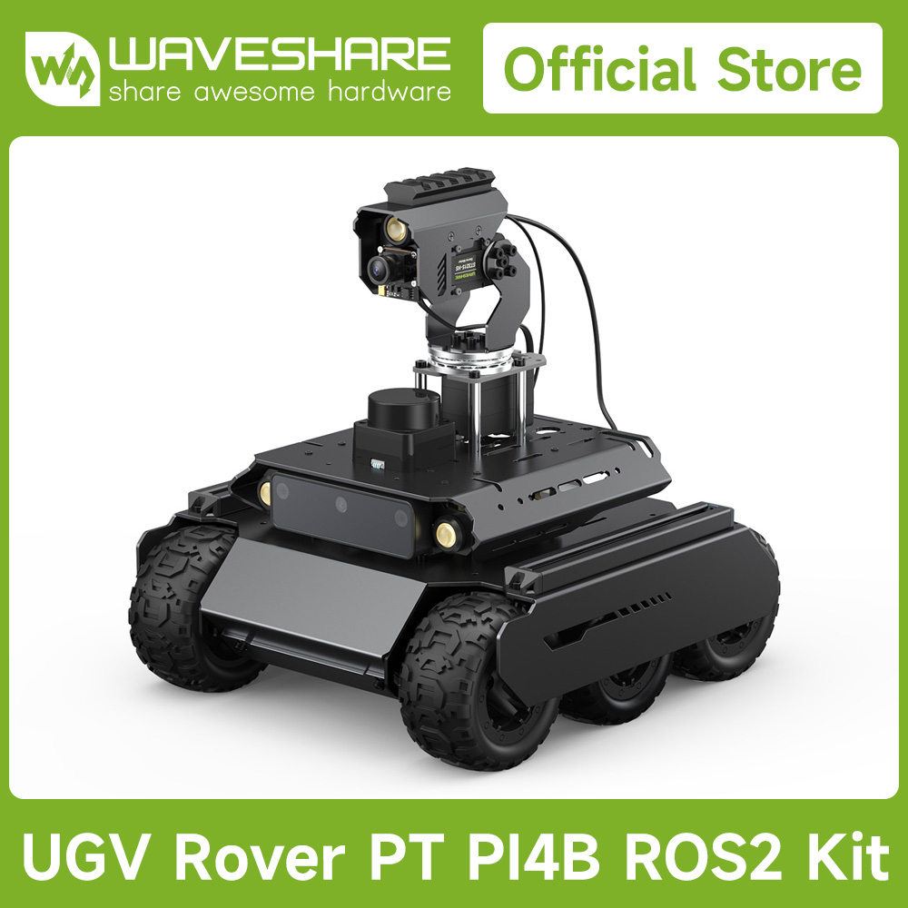 Robot Wheel - Waveshare Rover ROS 2 Open-source 6