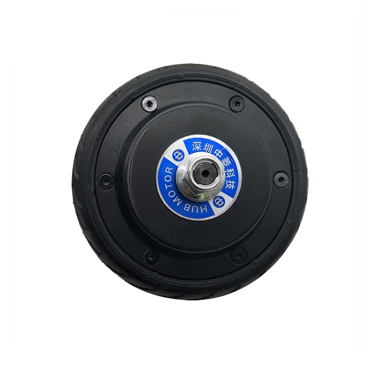 Robot Wheel - Low Speed 5.5inch 24V 150W 400RPM