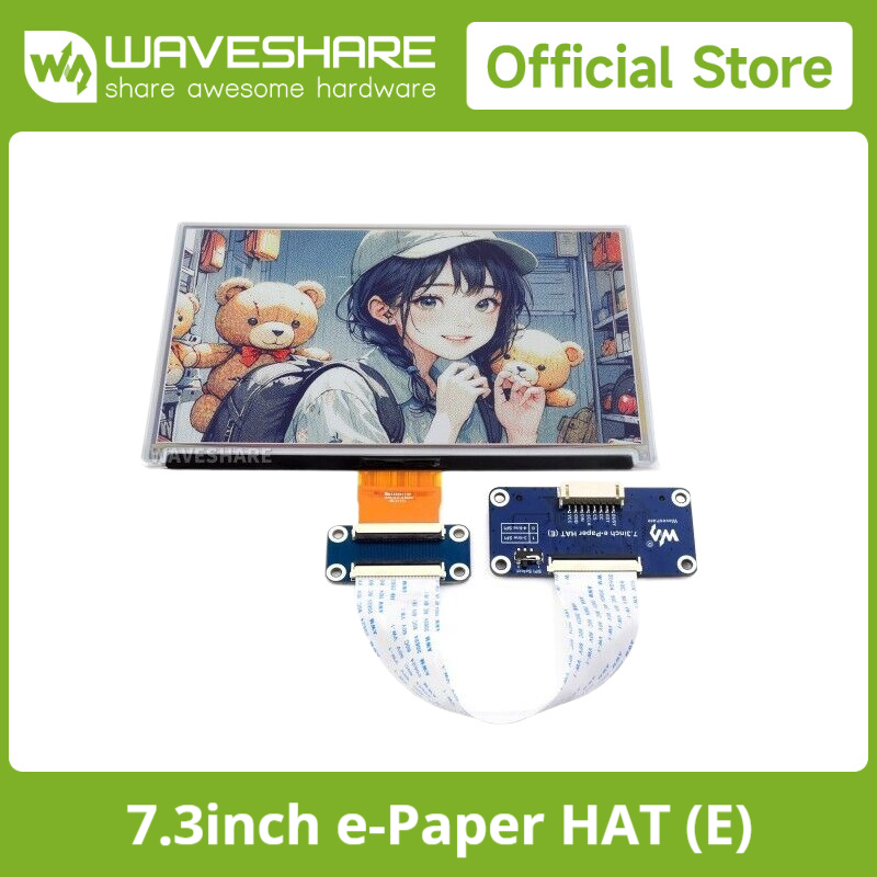 Arduino Robot - Waveshare 7.3inch 6-Color E-Paper Display, E-Ink