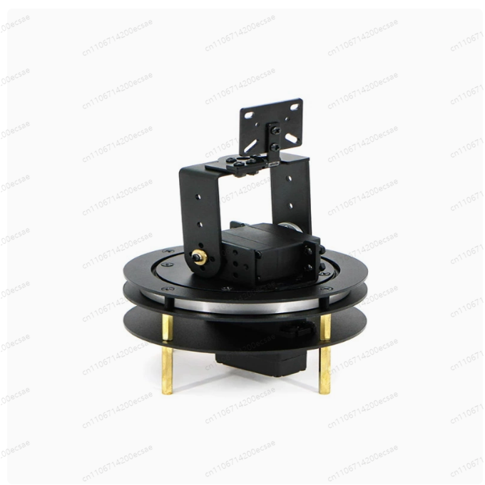 Servo Pan Tilt - Finished 2D Electric Gimbal - 180°/270°