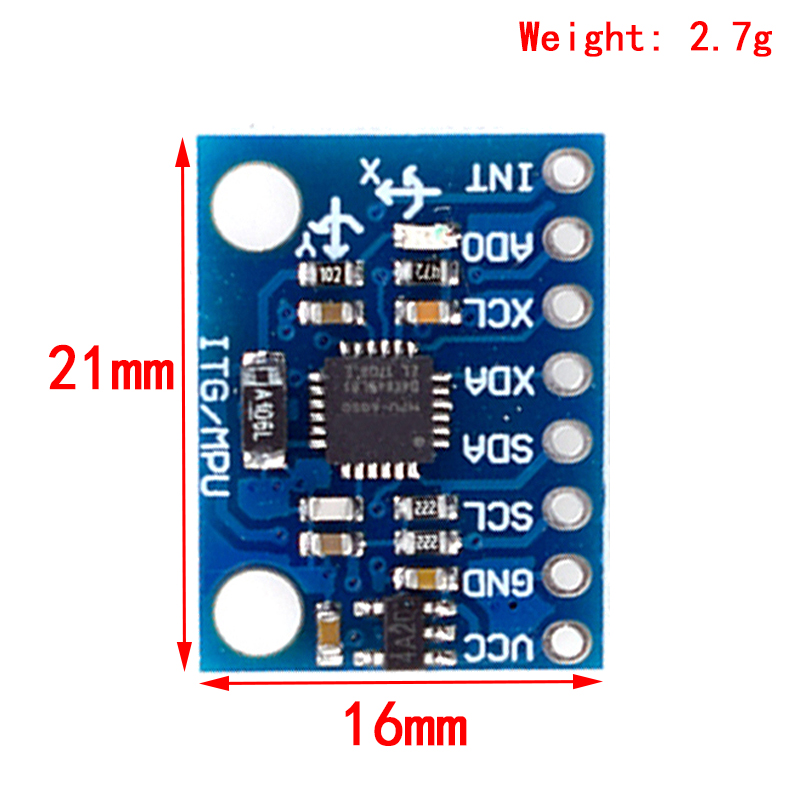 1Set IIC I2C GY-521 MPU-6050 M - Accelerometer Mpu6050 review and price