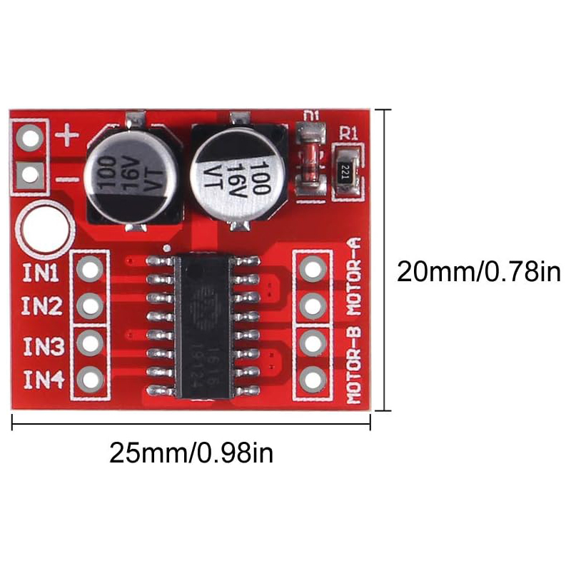 4/10pcs MX1508 DC Motor Driver - L298N Module review and price