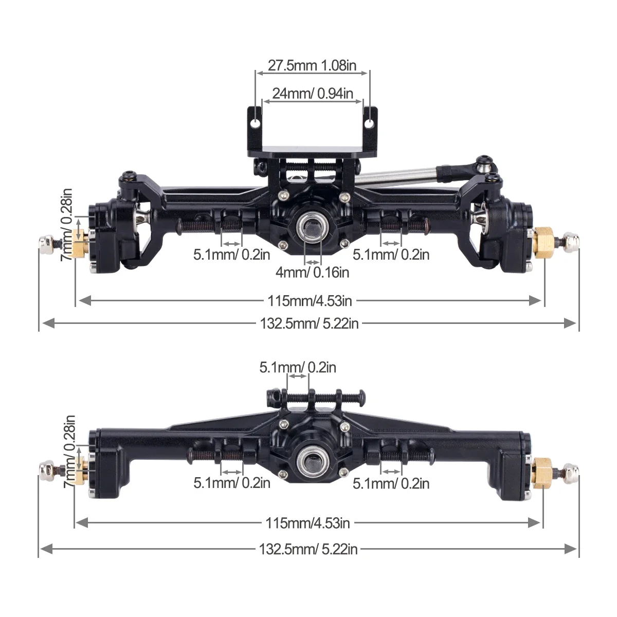 Aluminum CNC Portal Axles +10m - Servo Bracket review and price