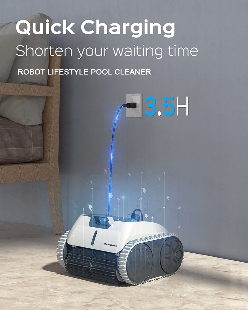 Robotic Swimming Pool Cleaner  - Ros Robot review and price