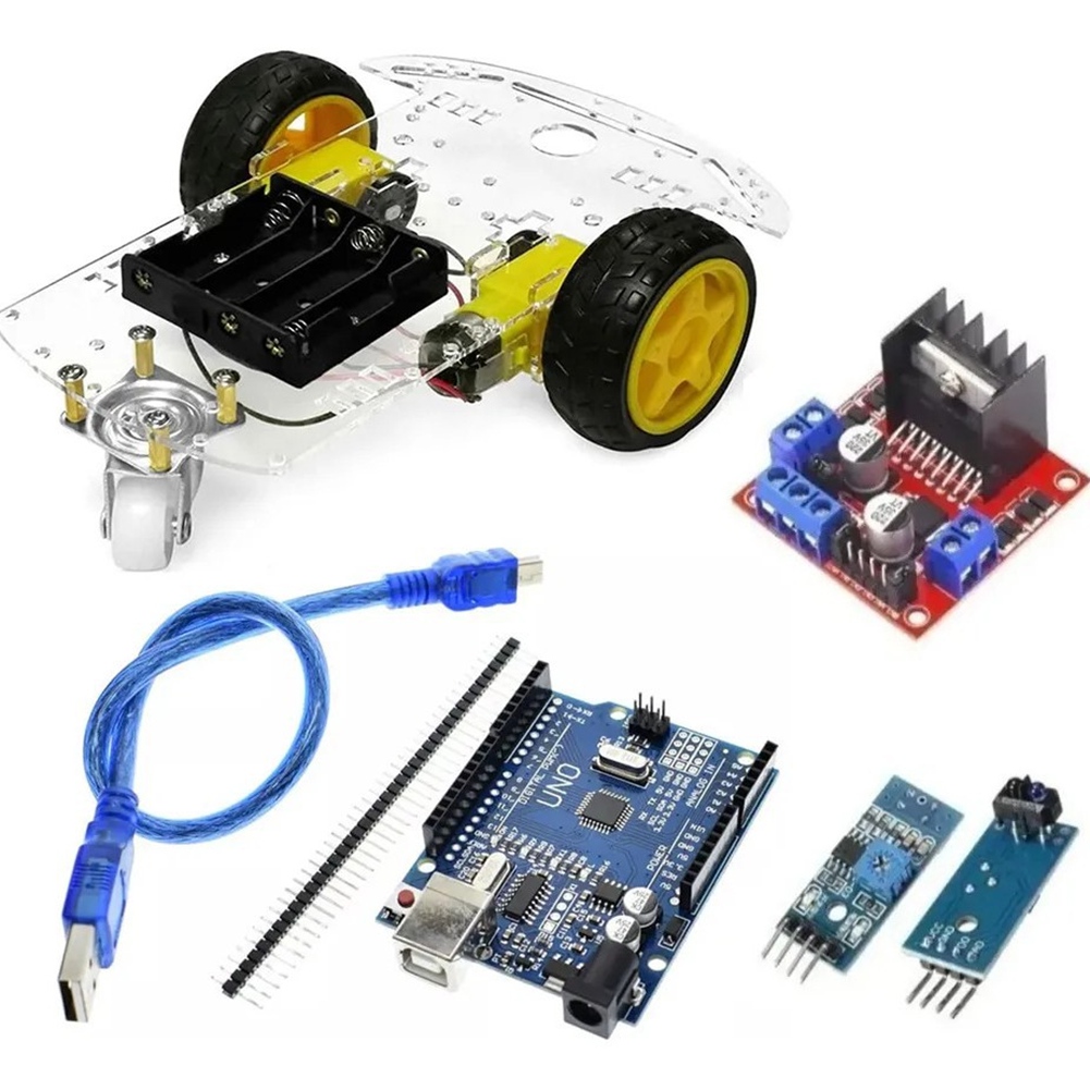CLCU Smart Car 2-Wheel Kit Wit - L298N Module review and price