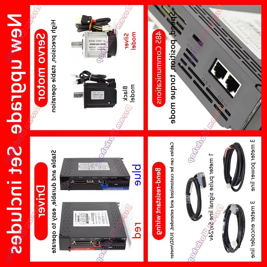 1KW/1.5KW/2KW/2.3KW/2.6KW 220V - Servo Kit review and price