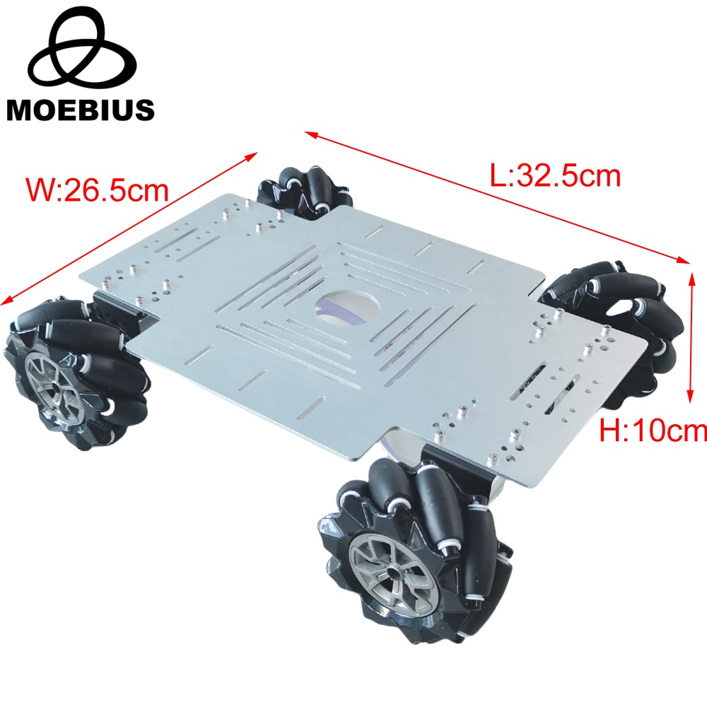 MOEBIUS 26KG Load 4WD Mecanum  - Arduino Robot review and price