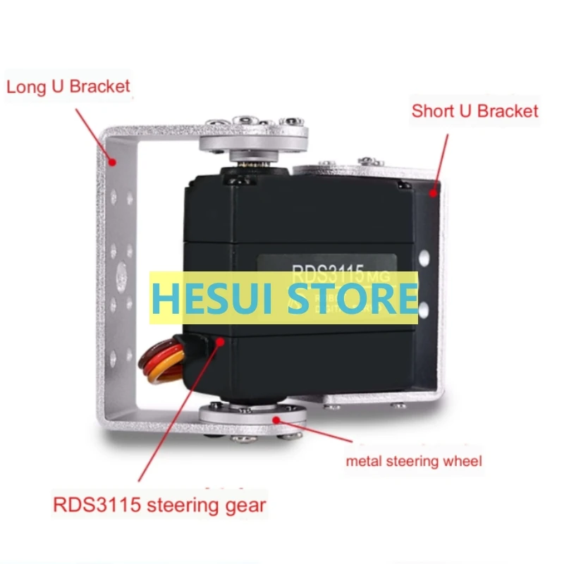 RDS3115 15kg Metal Gear Digita - Servo Pan Tilt review and price