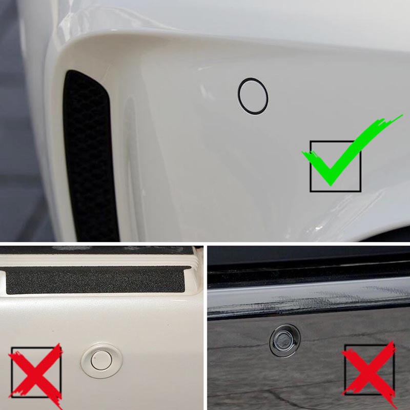 QXNY Parktronic 4/6/8 Parking  - Ultrasonic Distance Sensor review and price