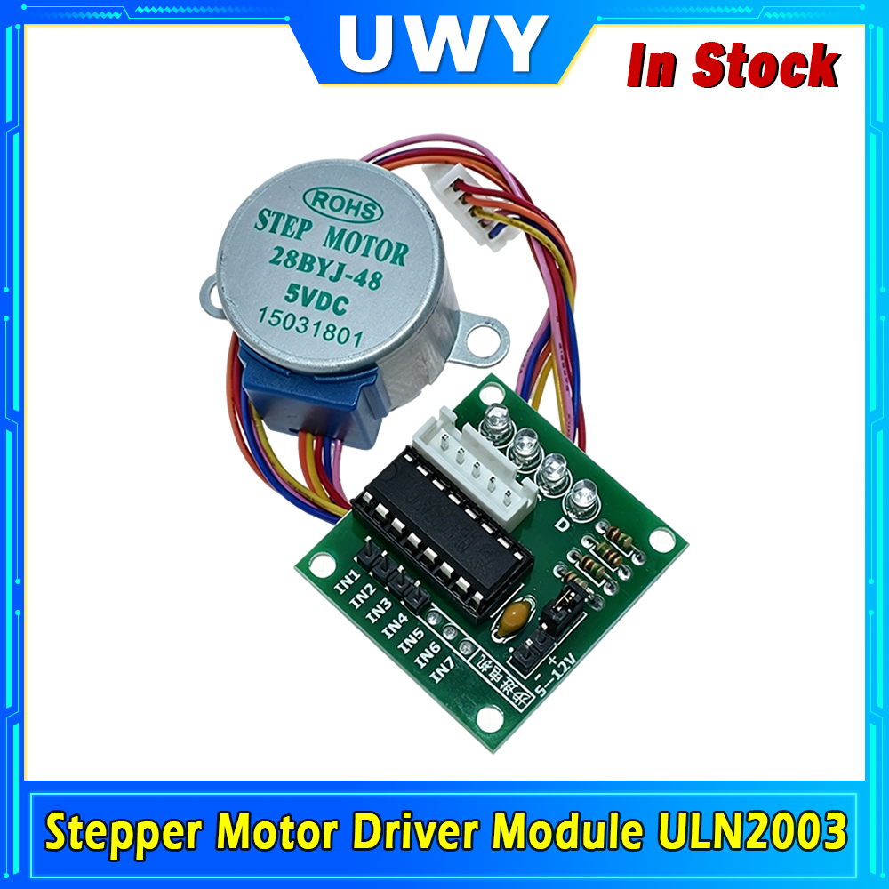 1 set 28BYJ-48 5V 4 Phase Mini - Uln2003 Driver review and price
