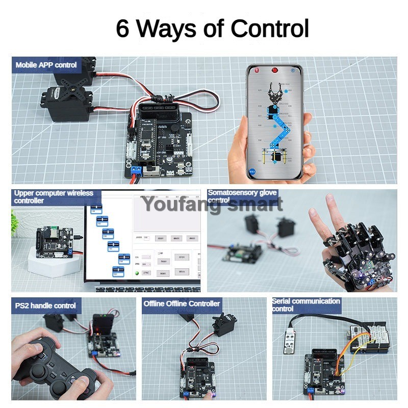6 Channel PWM Servo and 4 Chan - Stm32 Robot review and price