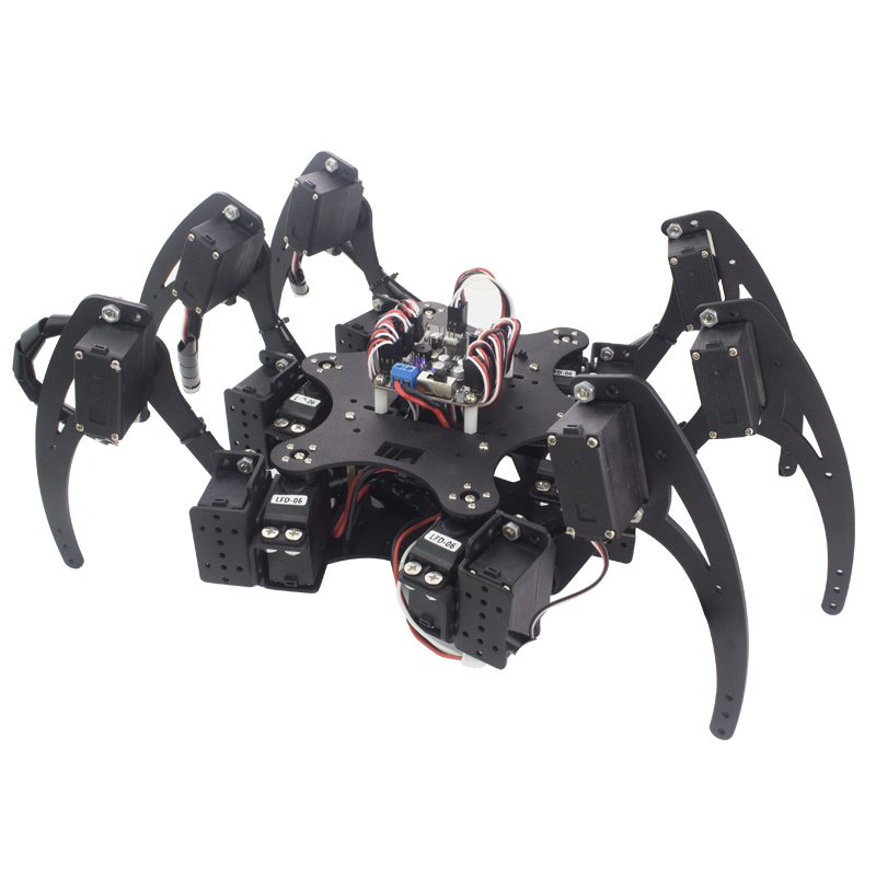 18 DOF Aluminium Hexapod Spide - Arduino Robot review and price