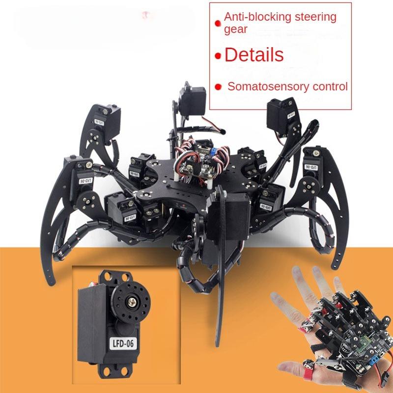 18 DOF Aluminium Hexapod Spide - Arduino Robot review and price