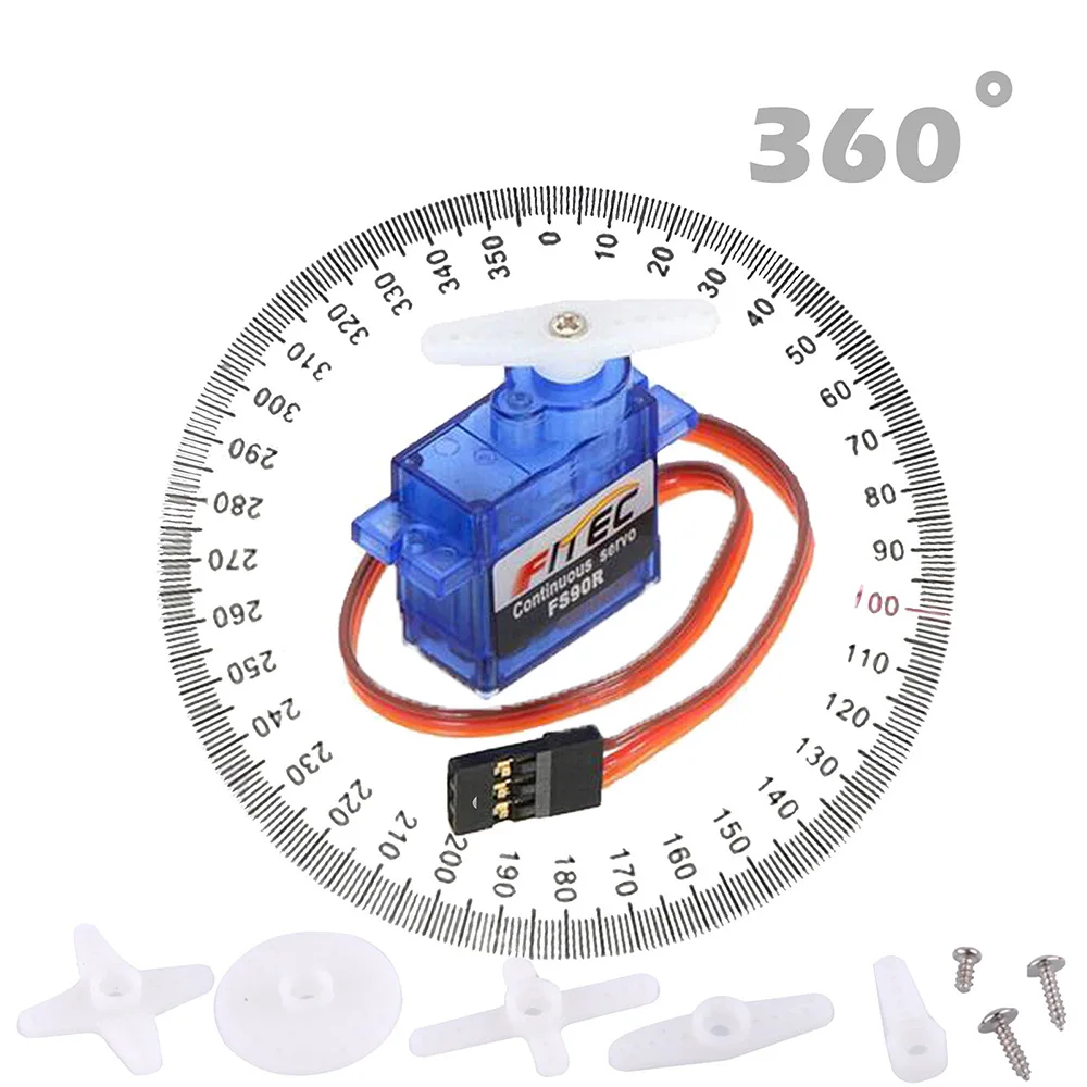 Feetech Mini FS90R Micro Servo - Arduino Robot review and price