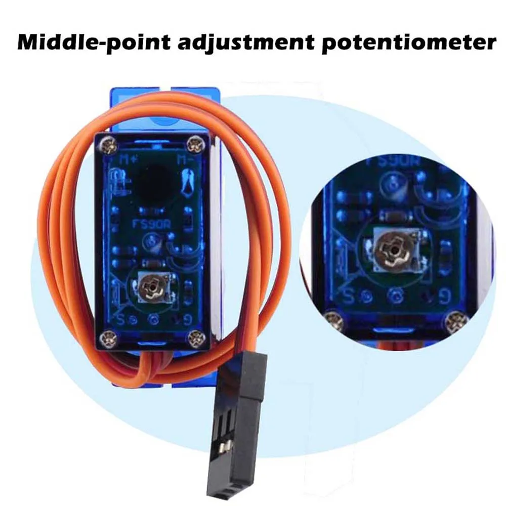 Feetech Mini FS90R Micro Servo - Arduino Robot review and price