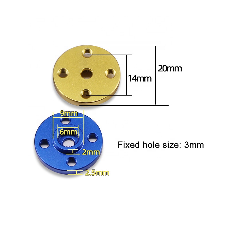 30PCSAluminum Alloy Round Type - Robot Arm Metal review and price