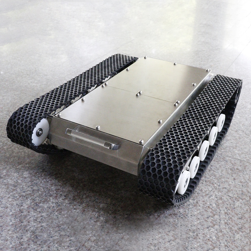 Rubber Track Robot Chassis Pla - Tracked Robot Chassis review and price