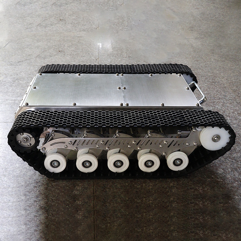Rubber Track Robot Chassis Pla - Tracked Robot Chassis review and price