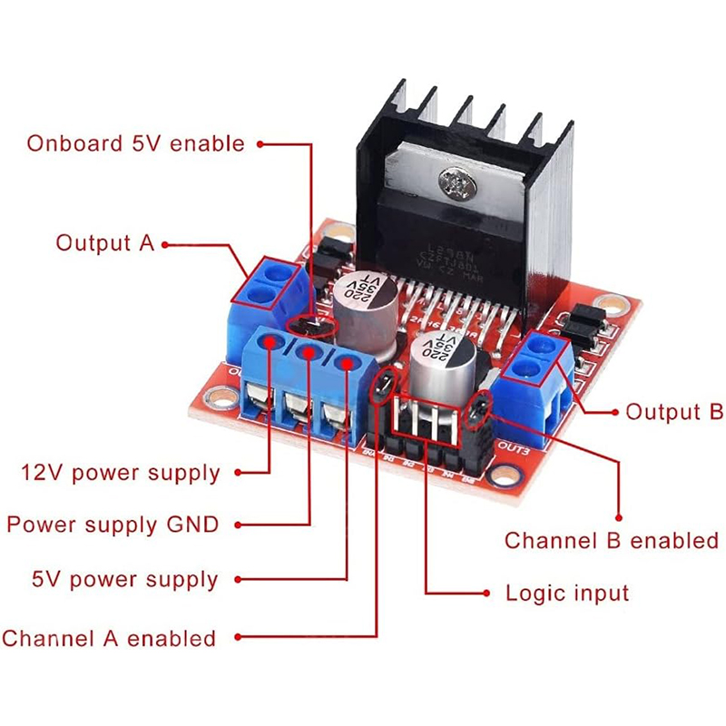 L298N driver board module L298 - L298N Module review and price