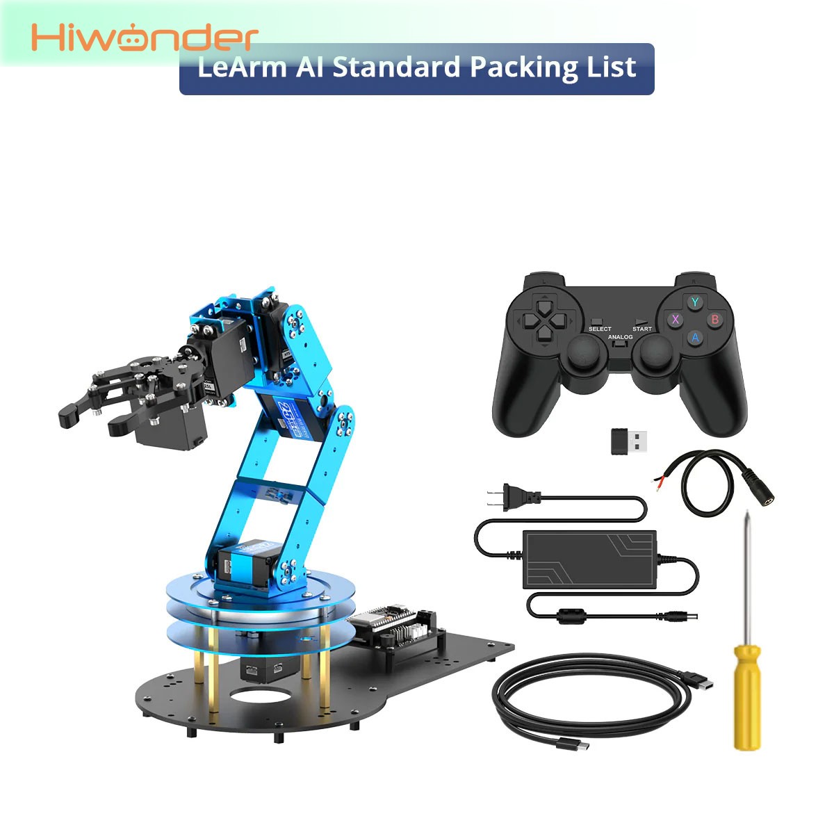 Hiwonder LeArm 6DOF Robot Arm  - Robot Arm Kit review and price