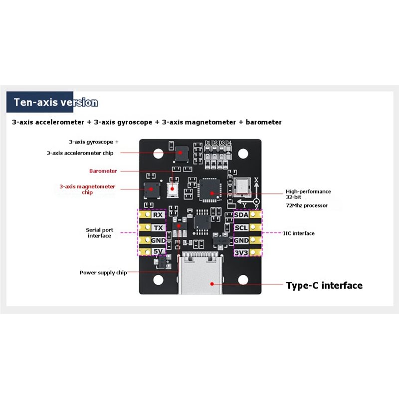 B92B 10-Axis IMU Sensor Module - Stm32 Robot review and price