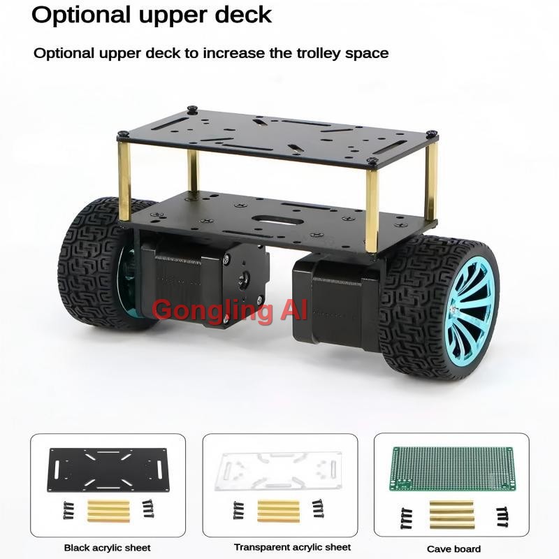 42 Stepper Motor 2WD Wheel Bal - Robot Car Kit review and price