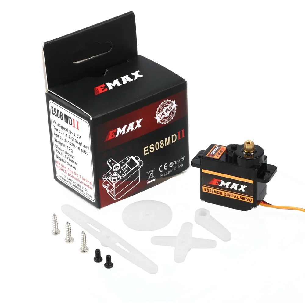 EMAX ES08MDII  ES08MD II Metal - Servo Sg90 review and price