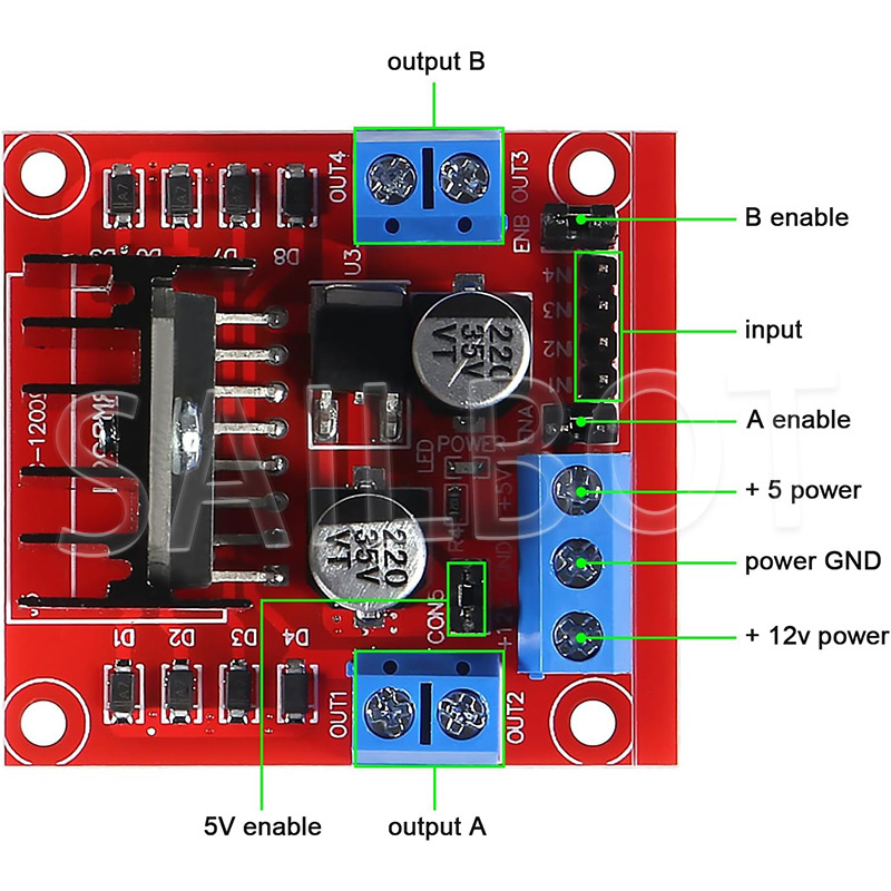 1/5/10PCS L298N DC Motor Drive - L298N Module review and price