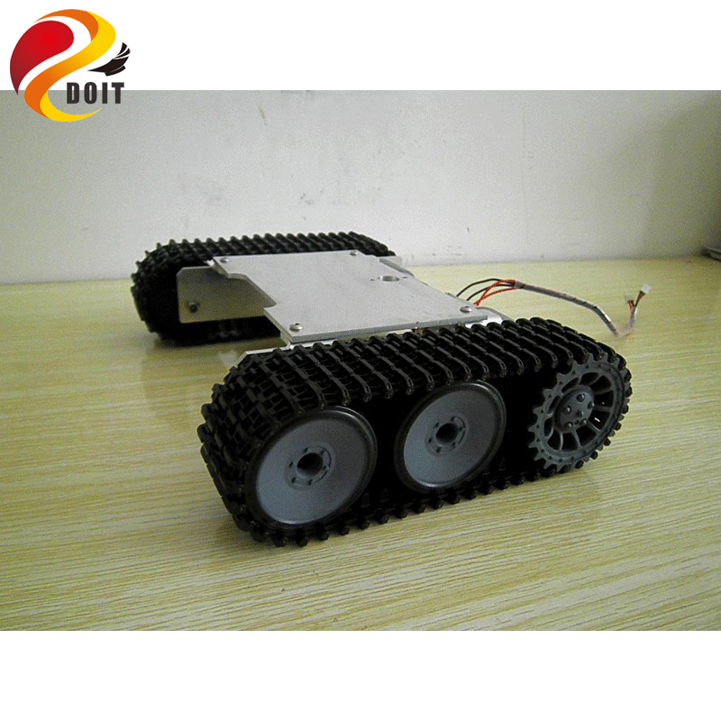 RC kit robot Tank Car Chassis  - Tracked Robot Chassis review and price