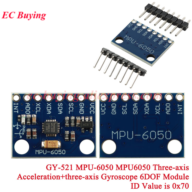 1-10Pcs GY-521 MPU-6050 MPU605 - Accelerometer Mpu6050 review and price
